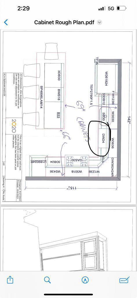 Kitchen Construction Blueprint 3